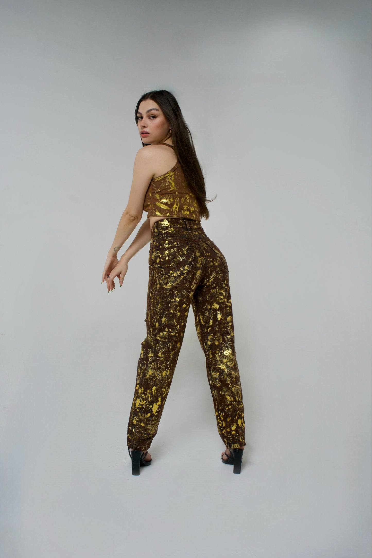 ROCKET GOLD JEANS