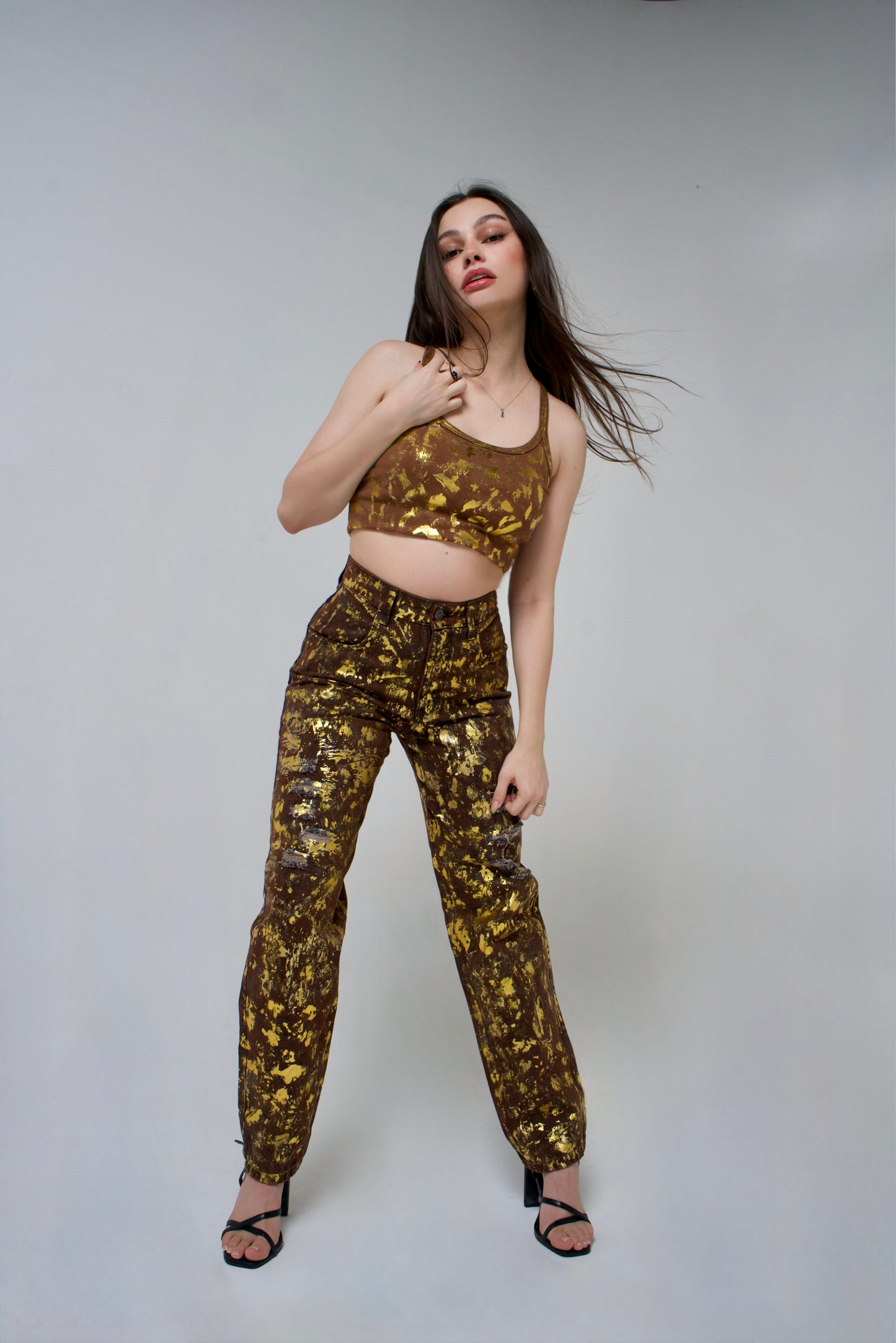 ROCKET GOLD JEANS