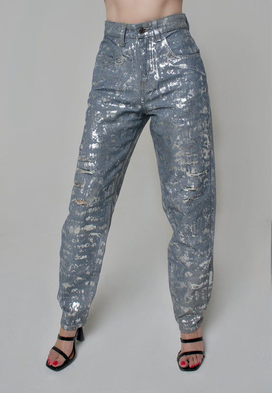 ROCKET SILVER JEANS
